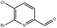 6-BroMo-5-chloropicolinaldehyde Structural