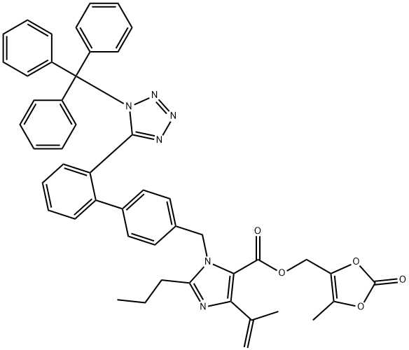 Trityl olMesartan MedoxoMil iMpurity III Structural