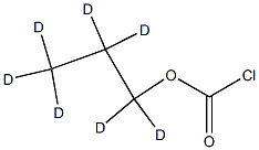 Propyl ChloroforMate-d7 Structural