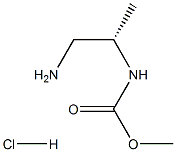 (S)-Methyl 1-aMinopropan-2-ylcarbaMate hydrochloride Structural Picture