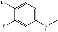 4-BroMo-3-fluoro-N-Methylaniline Structural