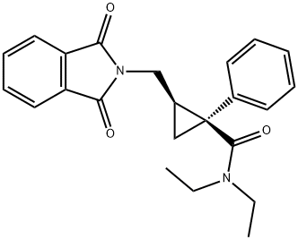 (1S,2R)-2-((1,3-dioxoisoindolin-2-yl)Methyl)-N,N-diethyl-1-phenylcyclopropanecarboxaMide