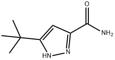 3-Tert-butyl-1H-pyrazole-5-carboxamide ,97% Structural