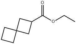 Spiro[3.3]heptane-2-carboxylic acid, ethyl ester Structural
