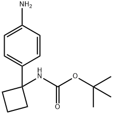 tert-Butyl 1-(4-aMinophenyl)cyclobutylcarbaMate