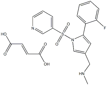 Vonoprazan fumarate Structural Picture