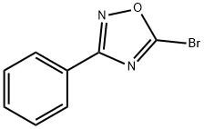 5-bromo-3-phenyl-1,2,4-oxadiazole Structural