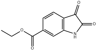 ethyl 2,3-dioxoindoline-6-carboxylate Structural