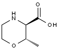 (2S,3R)-2-methylmorpholine-3-carboxylic acid