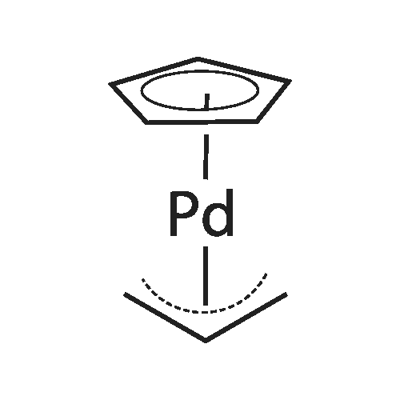 Allyl(cyclopentadienyl)palladium(II) Structural