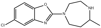 5-Chloro-2-(hexahydro-5-methyl-1H-1,4-diazepin-1-yl)benzoxazole