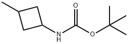 tert-Butyl (3-Methylcyclobutyl)carbaMate Structural