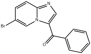 (6-Bromoimidazo[1,2-a]pyridin-3-yl)phenylmethanone Structural