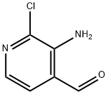 3-AMino-2-chloroisonicotinaldehyde Structural Picture