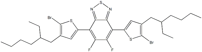 4,7-Bis(5-broMo-4-(2-ethylhexyl)thiophen-2-yl)-5,6-difluorobenzo[c][1,2,5]thiadiazole