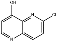 6-chloro-1,5-naphthyridin-4-ol Structural