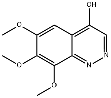 6,7,8-Trimethoxycinnolin-4-ol Structural