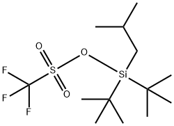 DI-t-BUTYLISOBUTYLSILYL TRIFLUOROMETHANESULFONATE Structural