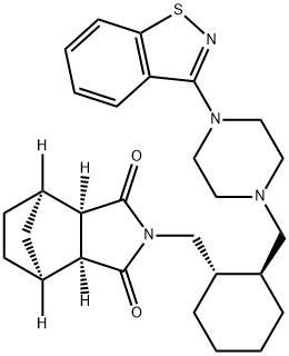 s,s-endo-lurasidone HCl Structural