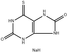 Thiouric Acid SodiuM Salt Dihydrate Structural