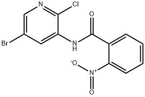 N-(5-broMo-2-chloropyridin-3-yl)-2-nitrobenzaMide Structural