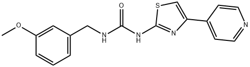 1-(3-Methoxybenzyl)-3-(4-(pyridin-4-yl)thiazol-2-yl)urea