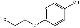 Phenol, 4-(2-hydroxyethoxy)- Structural