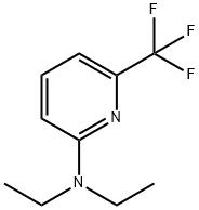 N,N-diethyl-6-(trifluoroMethyl)pyridin-2-aMine Structural