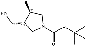 trans-tert-butyl 3-(hydroxyMethyl)-4-Methylpyrrolidine-1-carboxylate