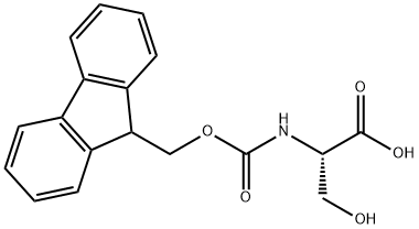 FMoc-DL-serine Structural