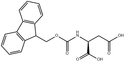 FMoc-DL-aspartic acid Structural