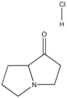 Hexahydropyrrolizin-1-one hydrochloride Structural