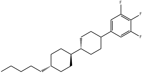 3,4,5- Trifluoro -1-[ trans-4'-( trans-4''-pentylcyclohexyl) -cyclohexyl ]benzene