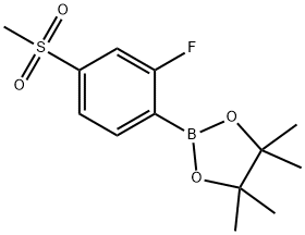 2-(2-fluoro-4-(Methylsulfonyl)phenyl)-4,4,5,5-tetraMethyl-1,3,2-dioxaborolane