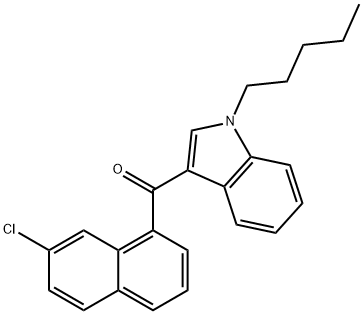 JWH 398 7-chloronaphthyl isomer Structural