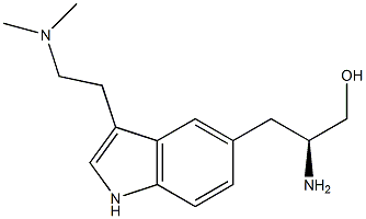 Zolmitriptan Related Compound B (20 mg) ((S)-2-Amino-3-{3-[2-(dimethylamino)ethyl]-1H-indol-5-yl}propan-1-ol) Structural