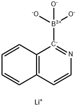 LithiuM (isoquinolin-1-yl)trihydroxyborate Structural