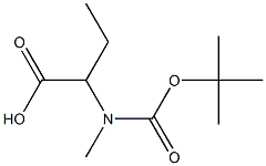 N-Boc-2-(MethylaMino)butyric acid Structural