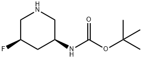 tert-butyl (3S,5R)-5-fluoropiperidin-3-ylcarbamate