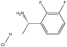 (S)-1-(2,3-Difluorophenyl)ethanaMine hydrochloride Structural