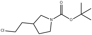 tert-butyl 3-(2-chloroethyl)pyrrolidine-1-carboxylate