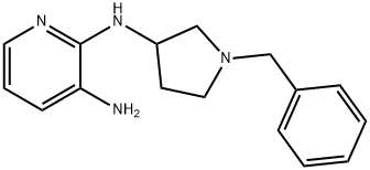 N2-(1-Benzylpyrrolidin-3-yl)pyridine-2,3-diaMine Structural