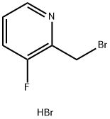 2-BroMoMethyl-3-fluoropyridine hydrobroMide Structural Picture