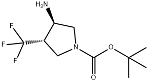 (3R,4S)-tert-Butyl 3-AMino-4-(trifluoroMethyl)pyrrolidine-1-carboxylate