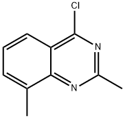 4-Chloro-2,8-diMethylquinazoline Structural