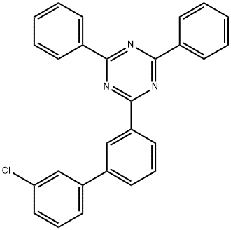 2-(3'-Chloro[1,1'-biphenyl]-3-yl)-4,6-diphenyl-1,3,5-triazine