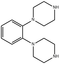 1,2-Bis(piperazin-1-yl)benzene Structural