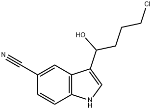 3-(4-Chloro-1-hydroxybutyl)-1H-indole-5-carbonitrile