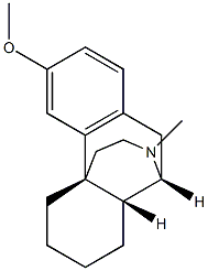 ent-14S-3-Methoxy-17-MethylMorphinan Structural