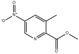 Methyl 3-Methyl-5-nitropicolinate Structural
